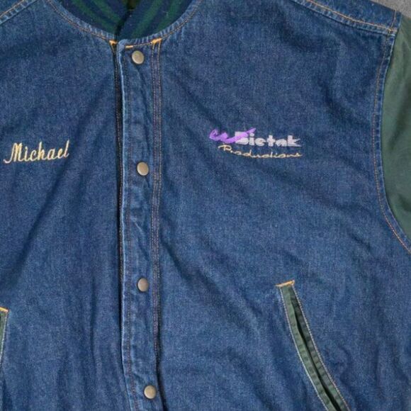 Vintage Wear Guard Insulated 90s Jacket Bietek Productions Ice Shows Large - Picture 6 of 10